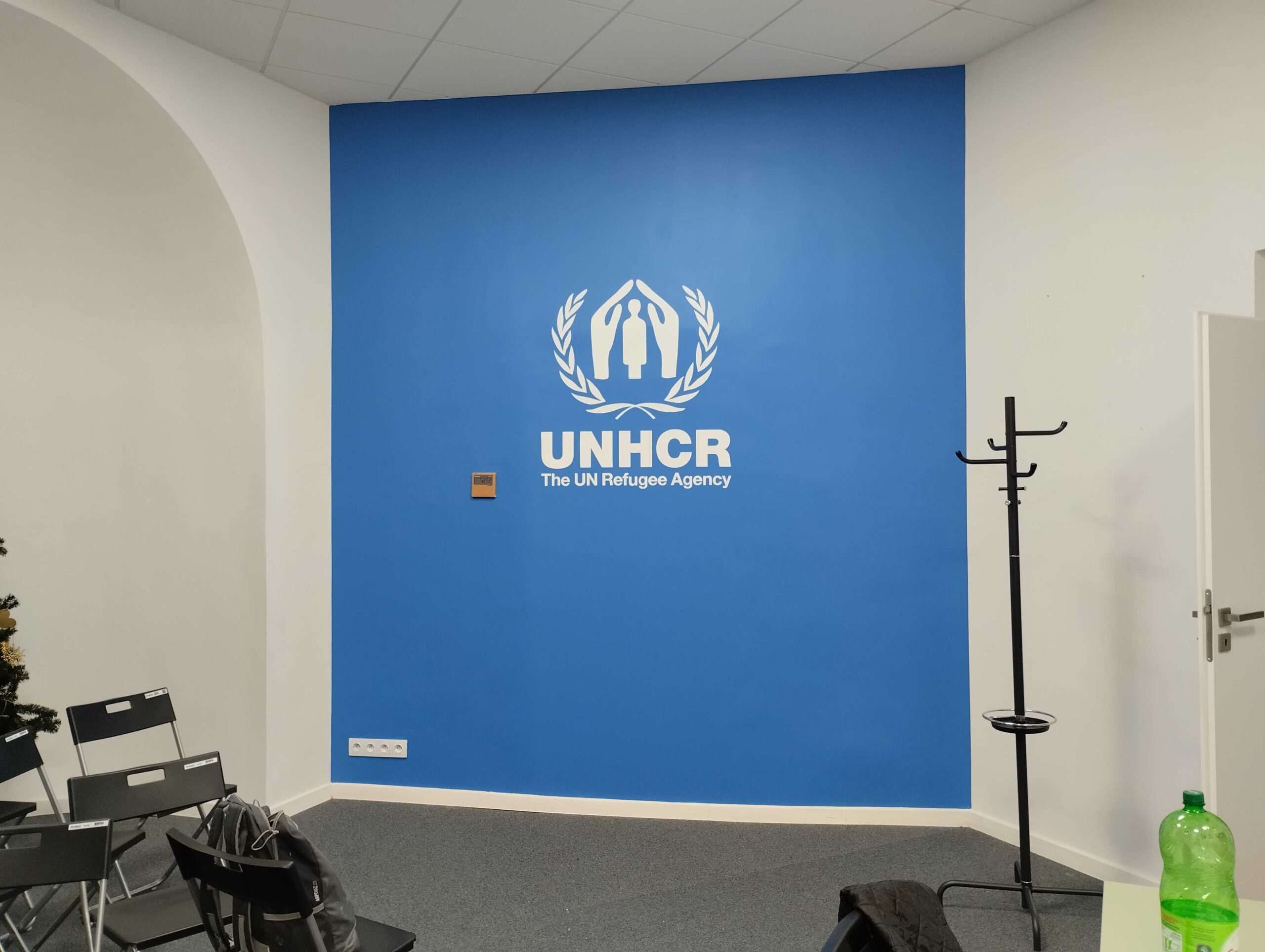 Mural Brandingowy dla UNHCR