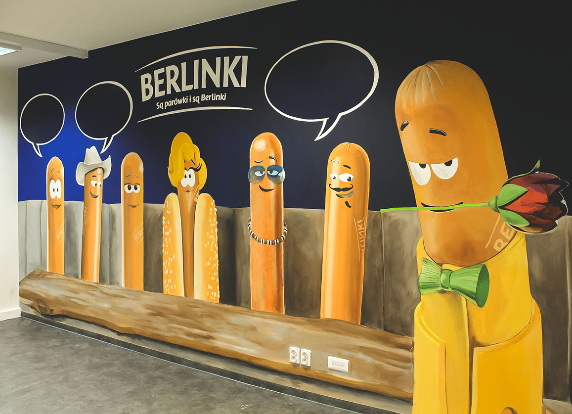 Spotkanie Brand Hero na muralu