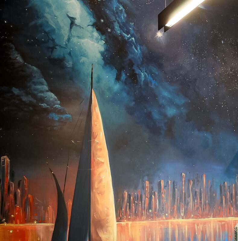 malarstwo-scienne-lodka-na-morzu